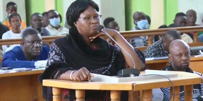 Petronille Tarpaga, prévenue dans le dossier détournement de fonds au ministère de l'Action humanitaire