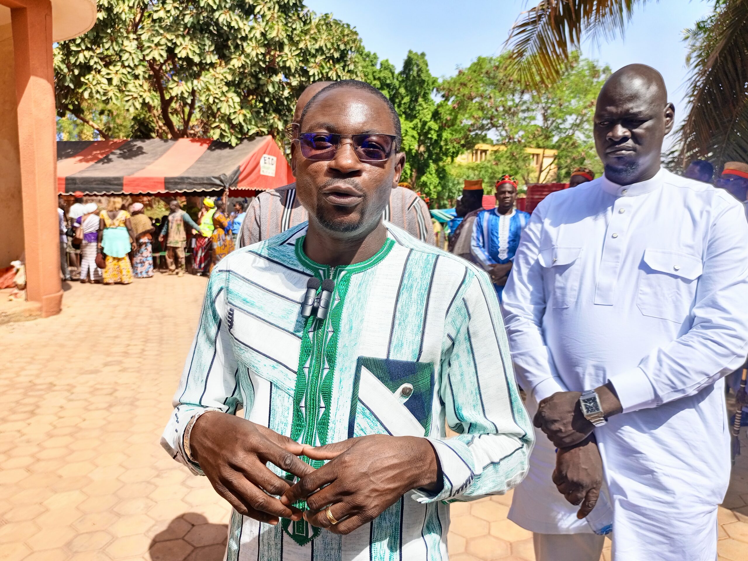 Le Président de la délégation spéciale de l' arrondissement 1, Wendyam Pierre Koanda