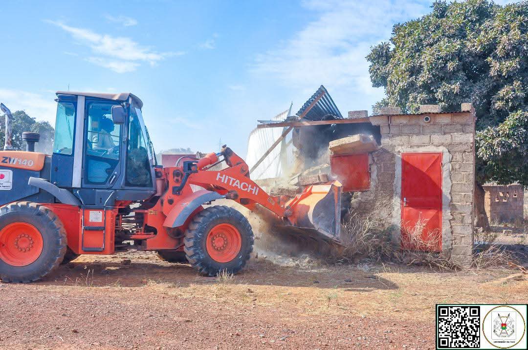 Démolition d'une construction illégale