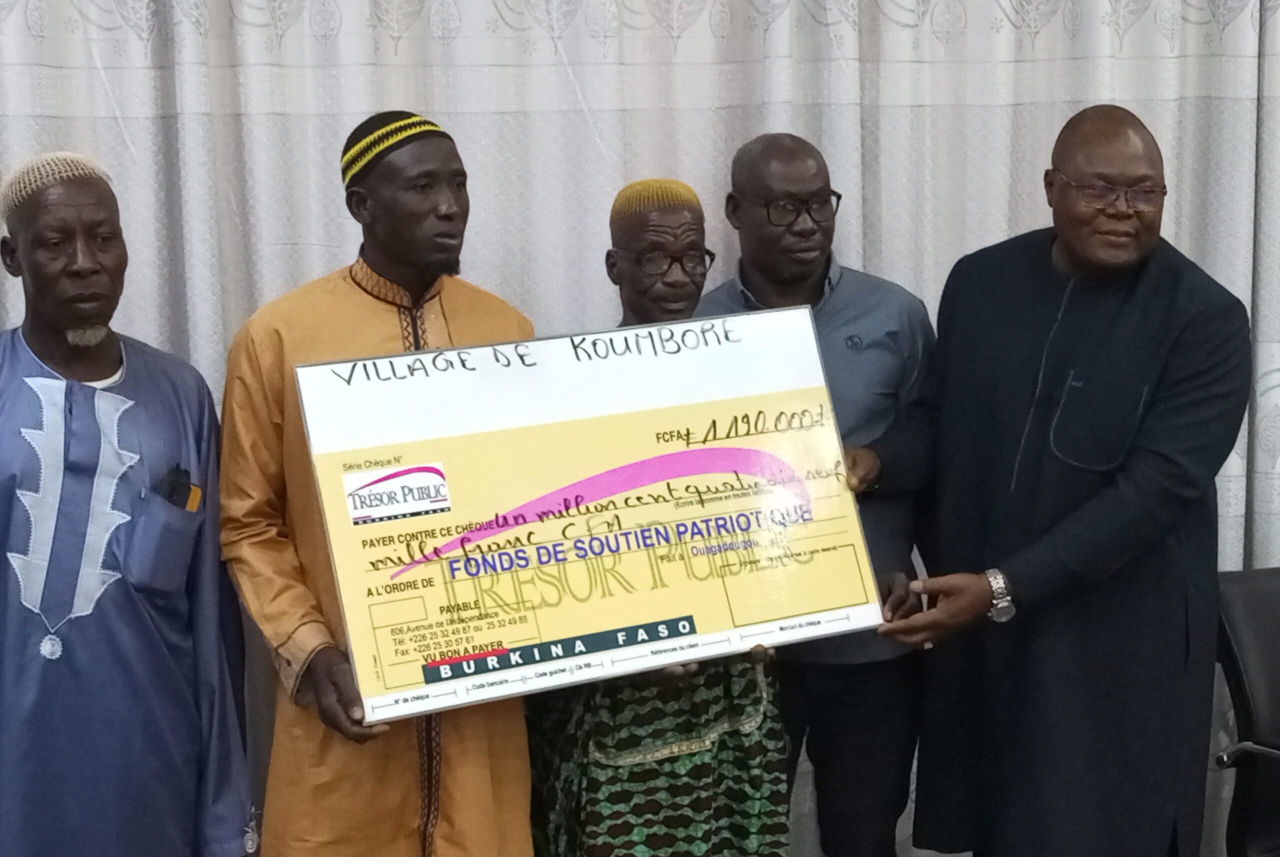 Le village de Koumboré contribuant à l'effort de paix