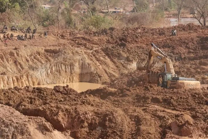 Exploitation minière au Mali. Photo d'illustration