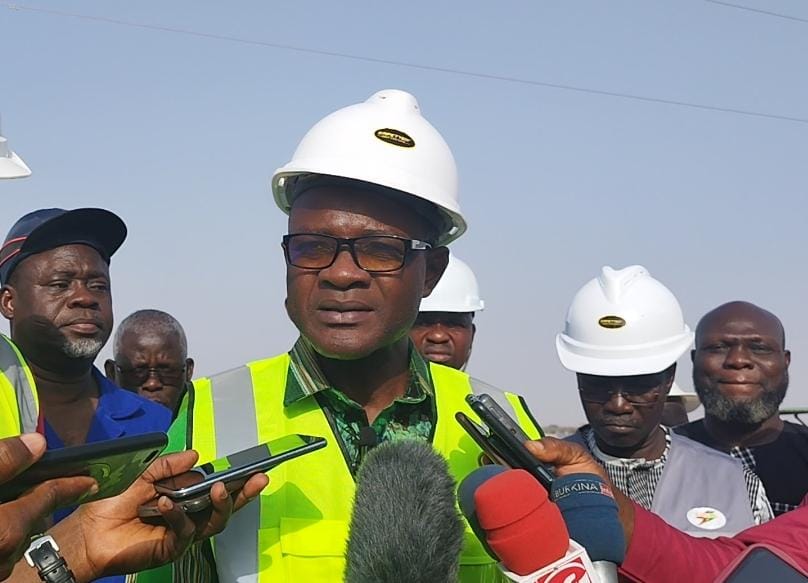 Le ministre en charge de l'énergie, Yacouba Zabré Gouba