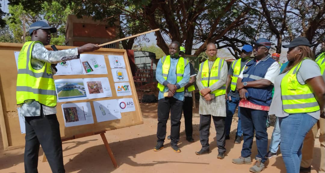 Le PDS de Ouagadougou, Maurice Konaté et le ministre en charge de l’Urbanisme, Mikaïlou Sidibé, ont effectué, une visite de terrain