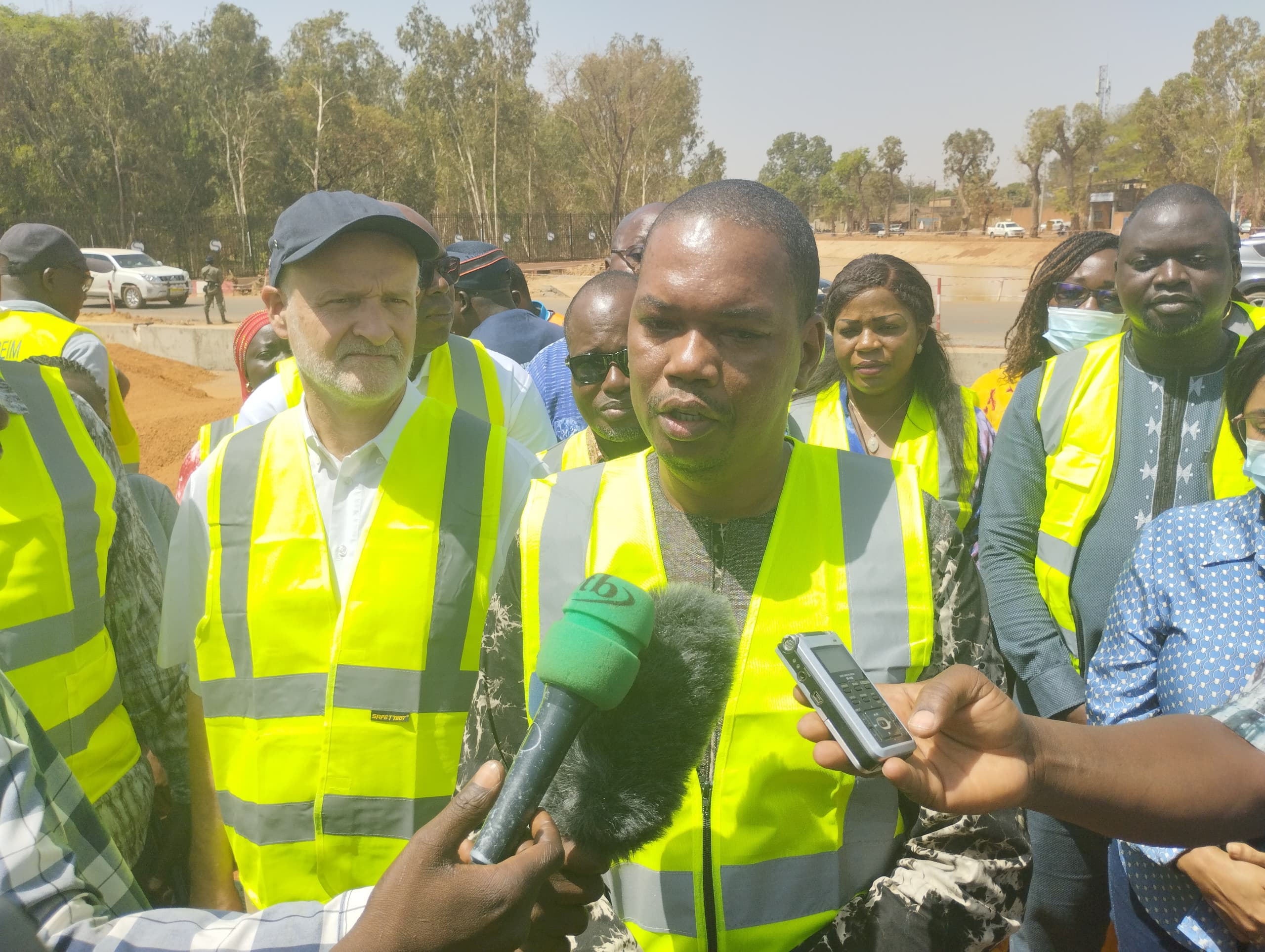 Le ministre de l’Urbanisme et de l’Habitat, Mikaïlou Sidibé