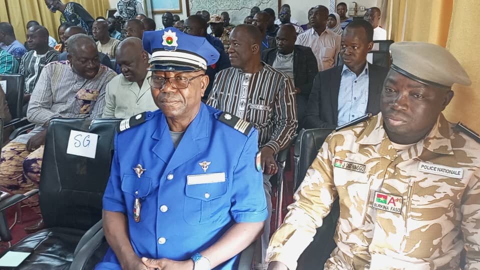 Le chef d'Etat major de la gendarmerie nationale, le Colonel Kouagri Natama