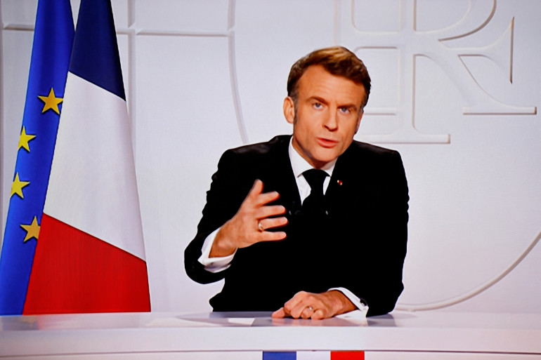 Le président français Emmanuel Macron