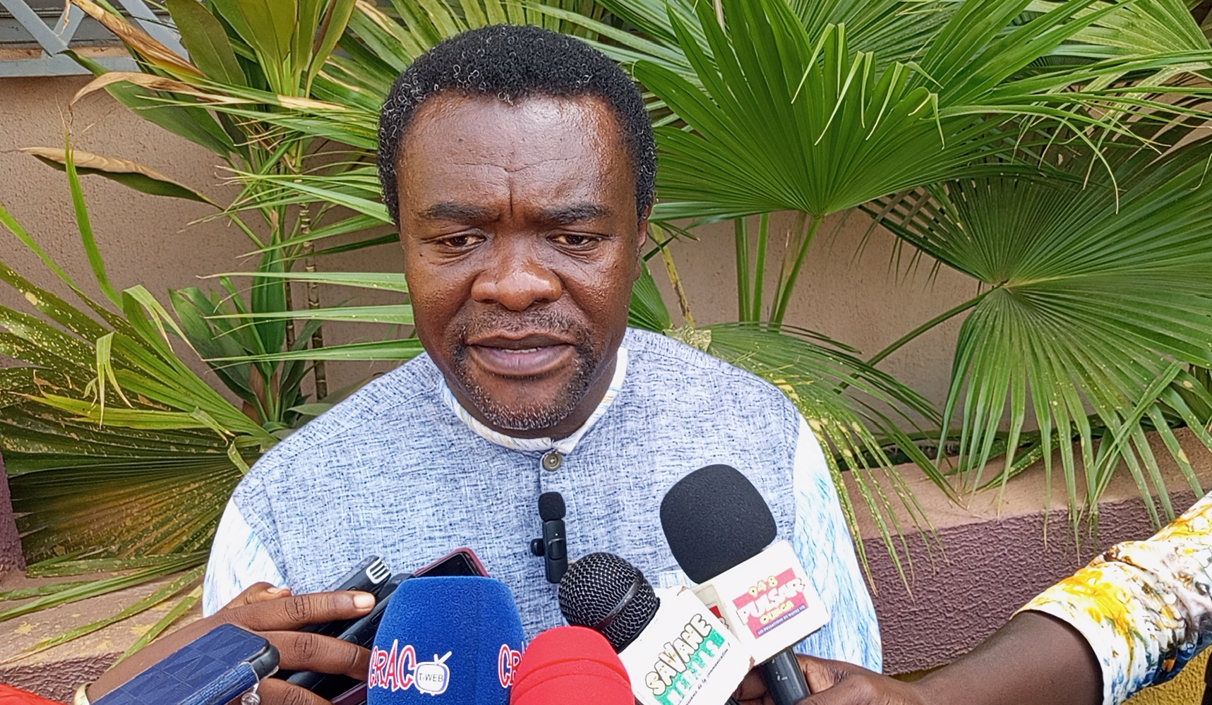 Dr Madibèlè Kam se prononçant sur la Vaccination des enfants au Burkina