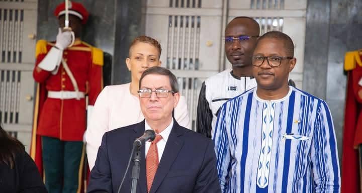 Le ministre des Affaires étrangères de Cuba, Bruno Rodriguez Parrilla