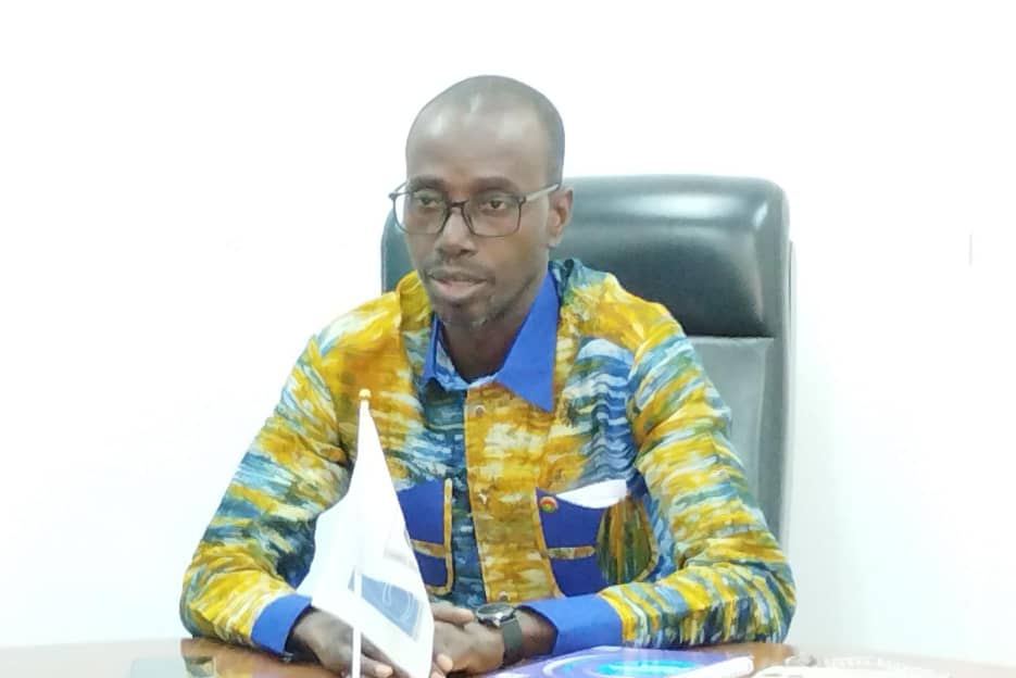 Le président du CSC, Louis Modeste Ouédraogo