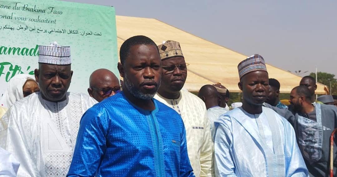 Le ministre d’État, ministre de l’Administration territoriale, Emile Zerbo