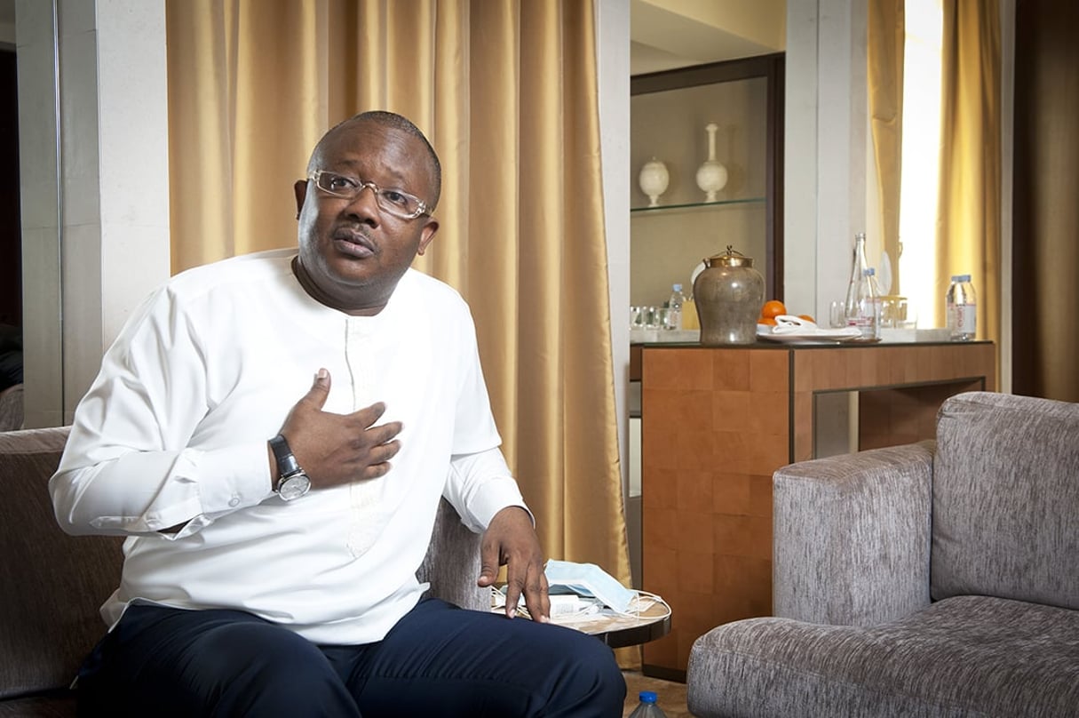 Le président de la république de Guinée Bissau, Umaro Sissoco Embalo. 