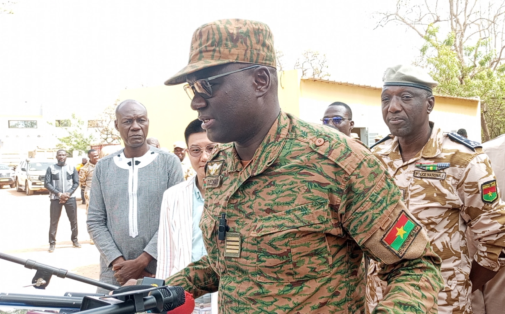 Secrétaire général du ministère de la Sécurité, le Commandant Ahmed Ouédraogo