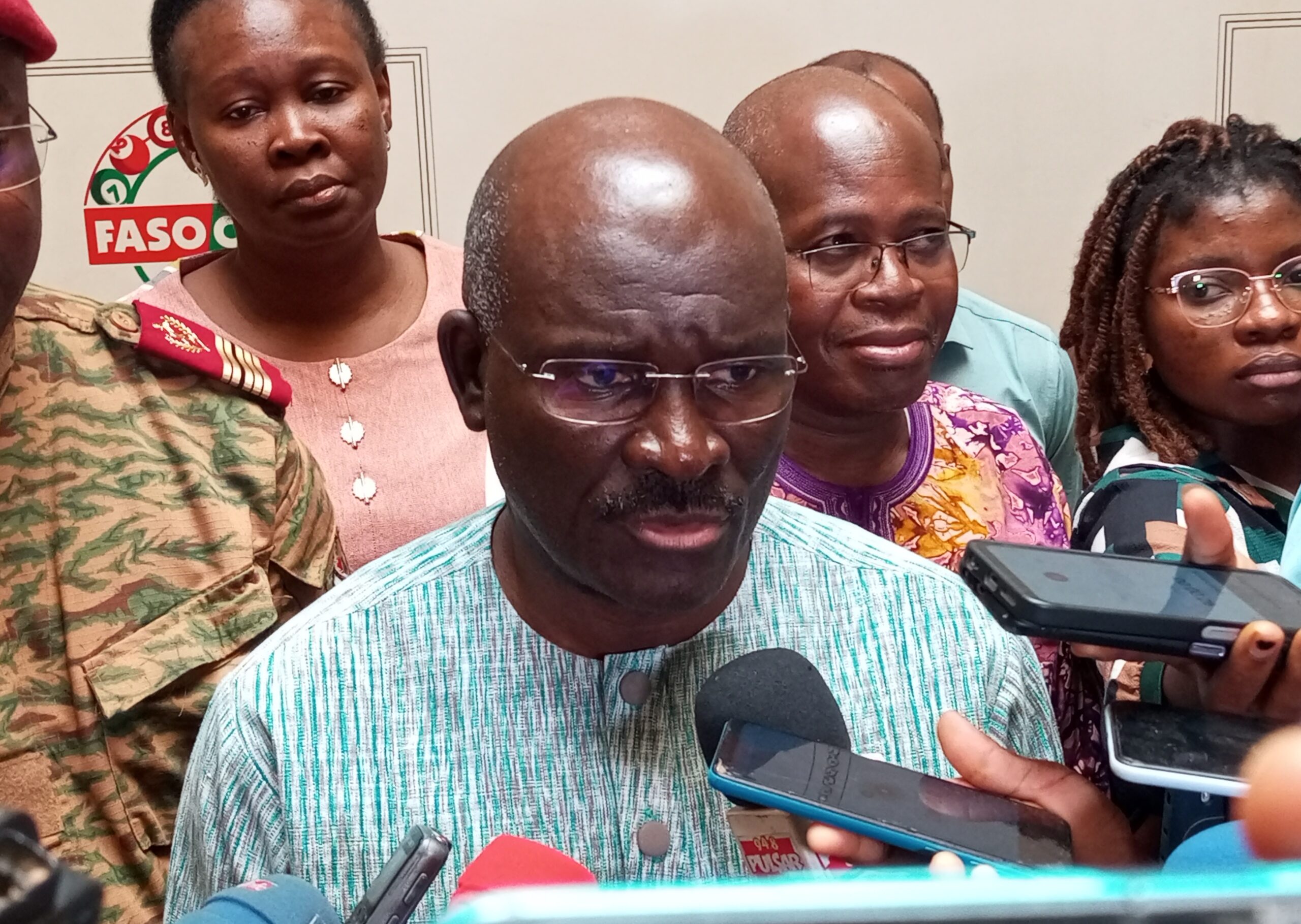 Le Directeur général (DG) de la LONAB, Ibrahim Ben Harouna Zarani