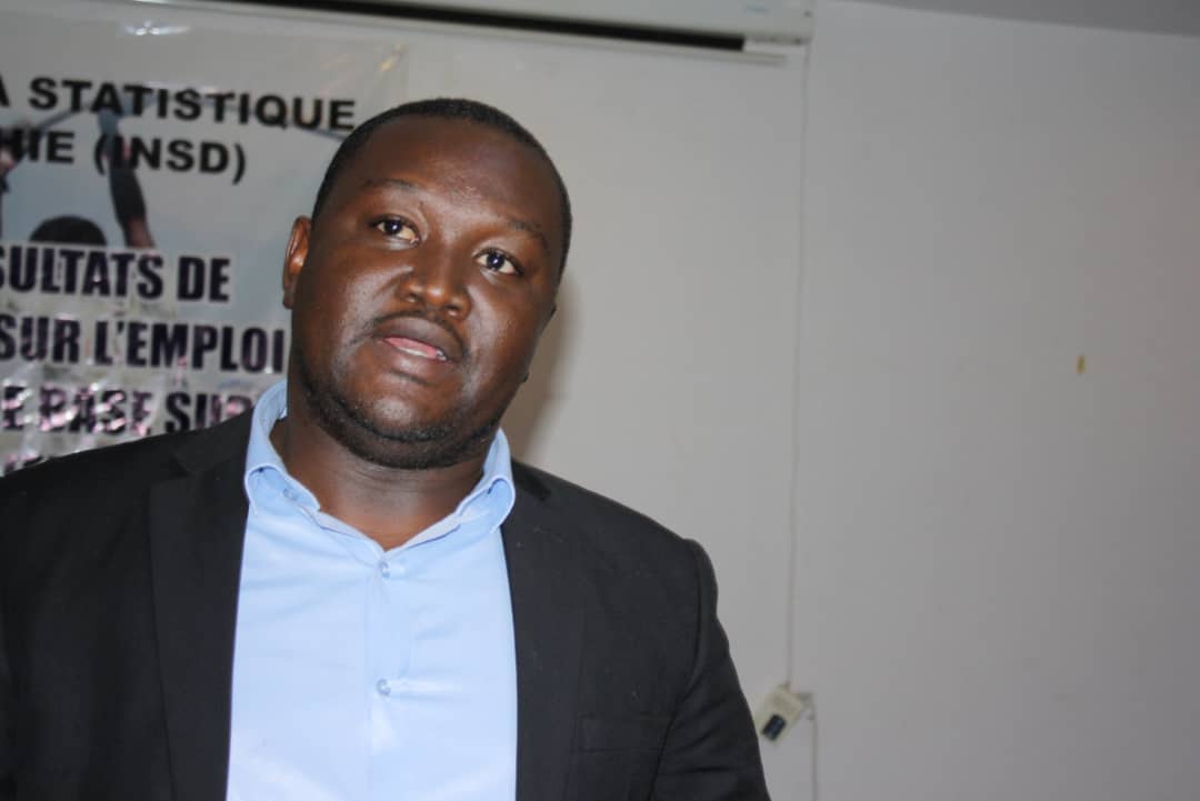 Rodrigue Maré, chef du Service des statistiques sociales à l’INSD