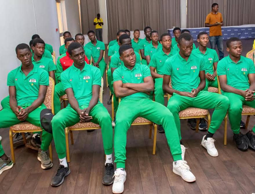 Les Étalons U17 reçus par le ministre des Sports
