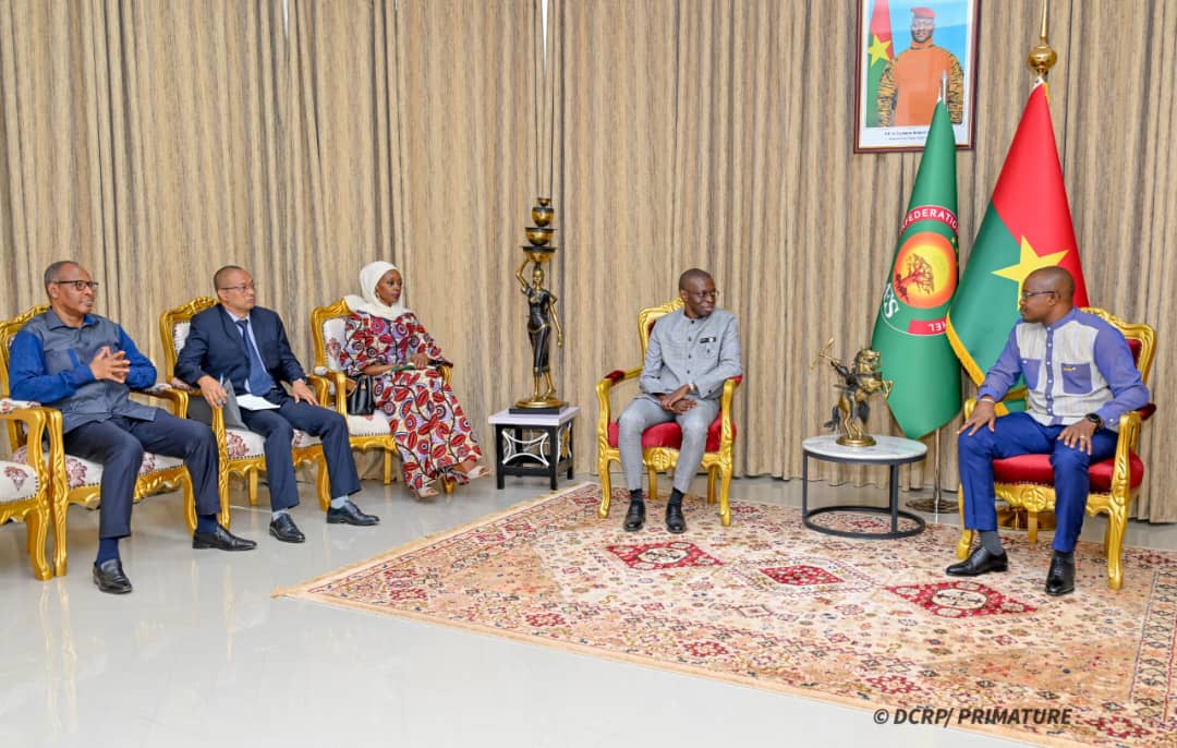 La BAD reçue en audience par le premier ministre Jean Emmanuel Ouédraogo