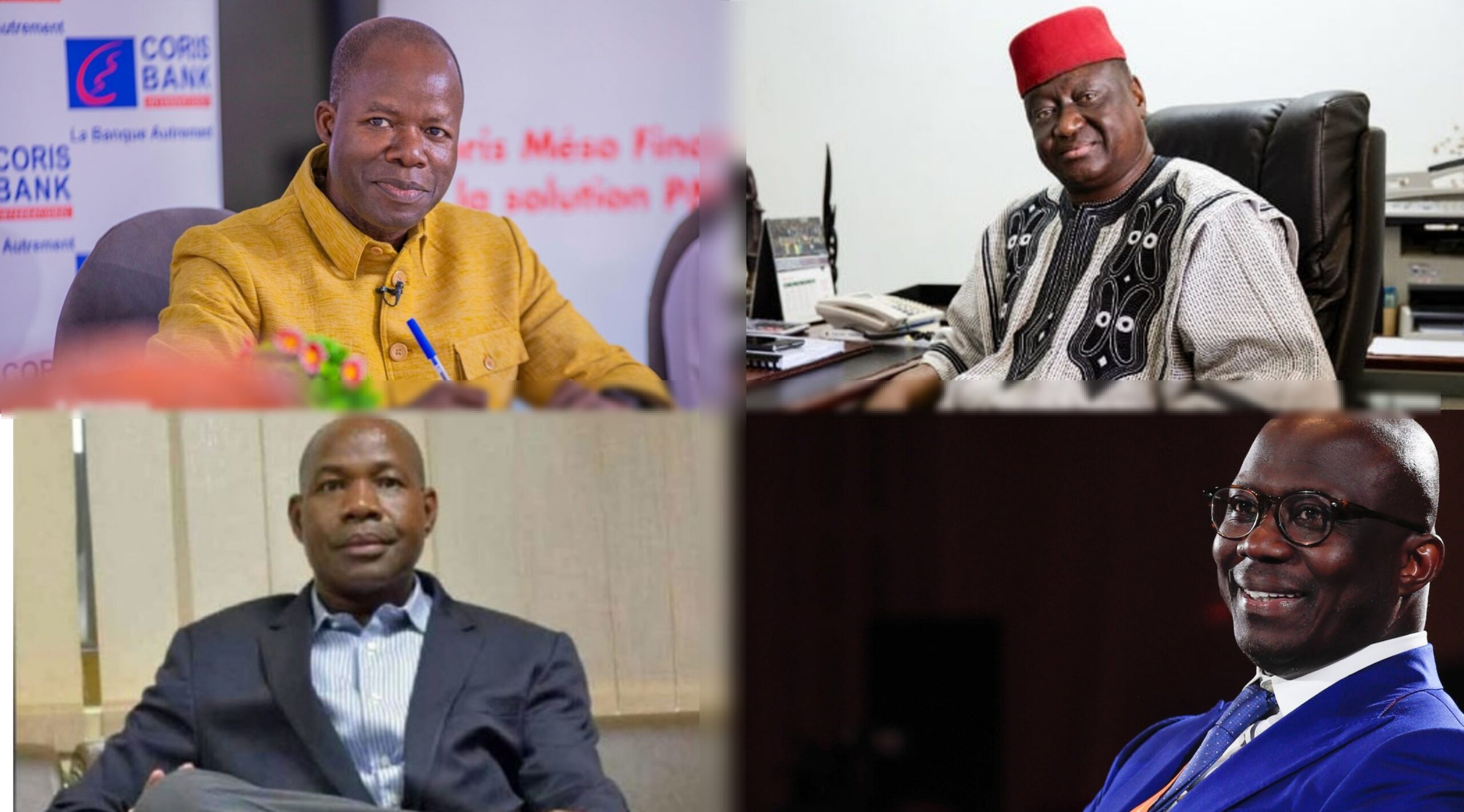 Hommes d'affaires au Burkina Faso