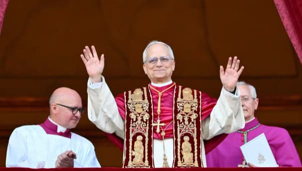Le Pape Léon XIV, chef de l'Eglise catholique
