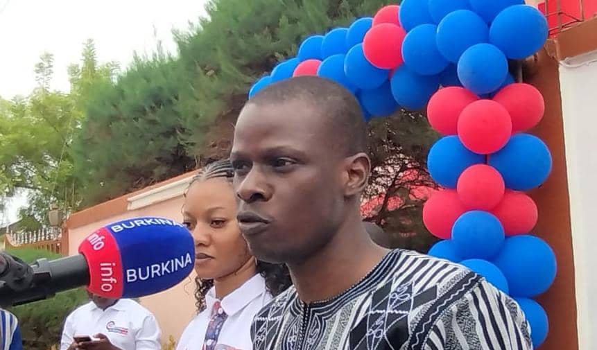 le Directeur général de la chaîne de télévision Burkina Info, Ismaël Ouédraogo