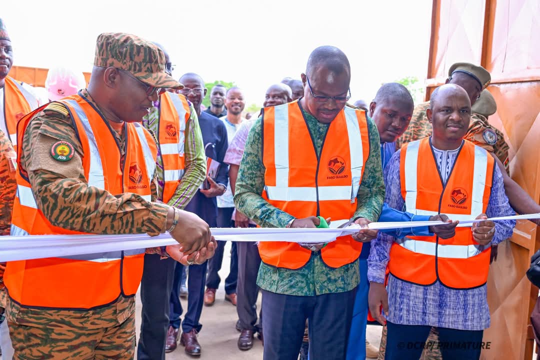 Faso Guulgo : Une unité de production de 100 tonnes journalières inaugurée