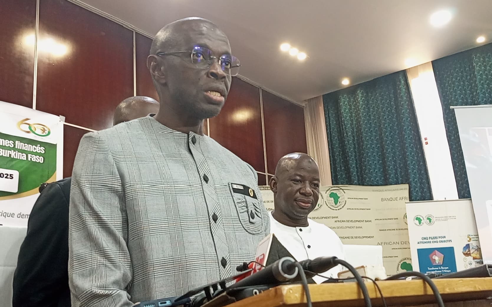 le représentant pays de l’institution au Burkina, Daniel Ndoye