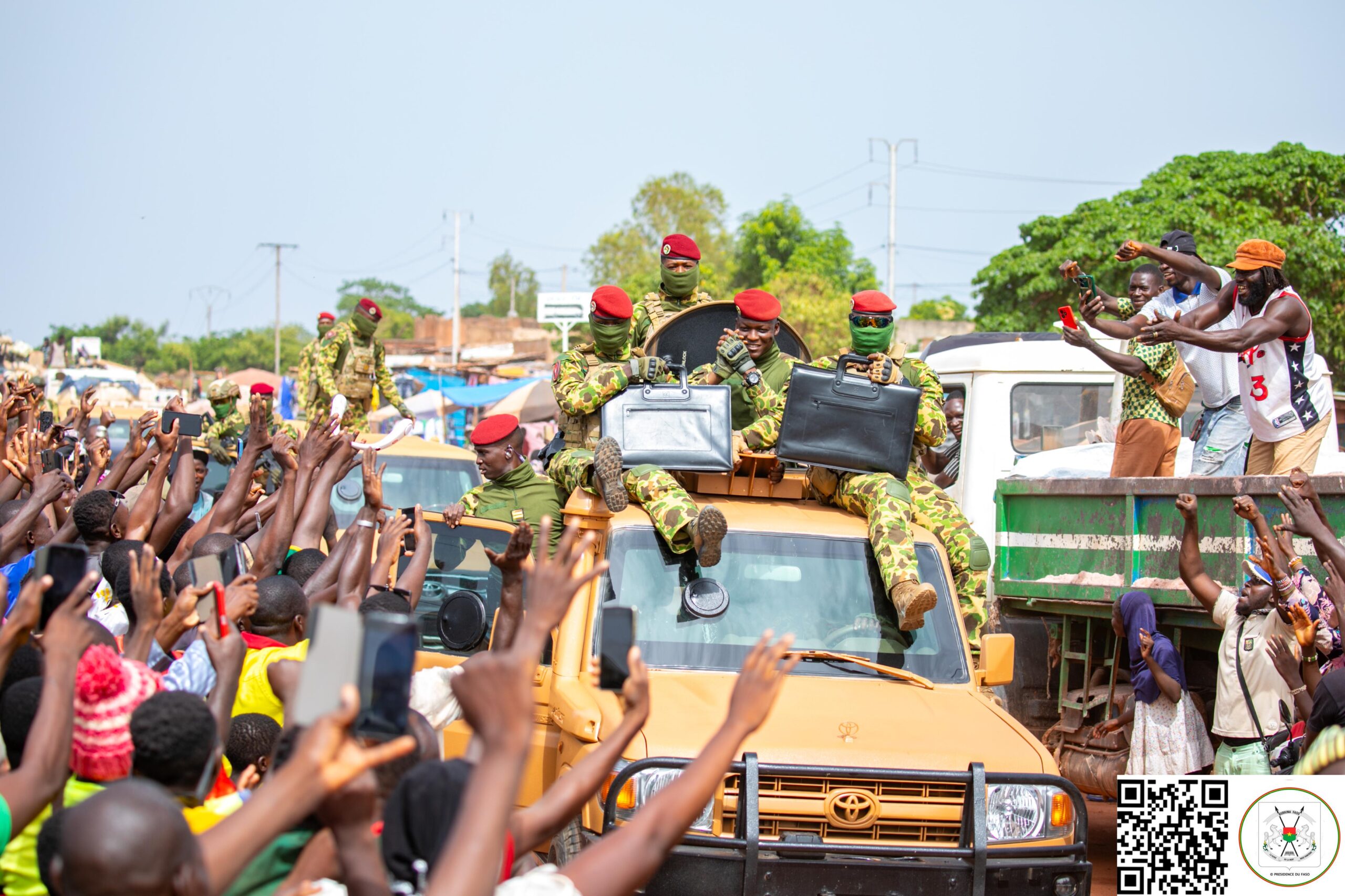 Arrivée du Capitaine Ibrahim Traoré à Bobo-Dioulasso