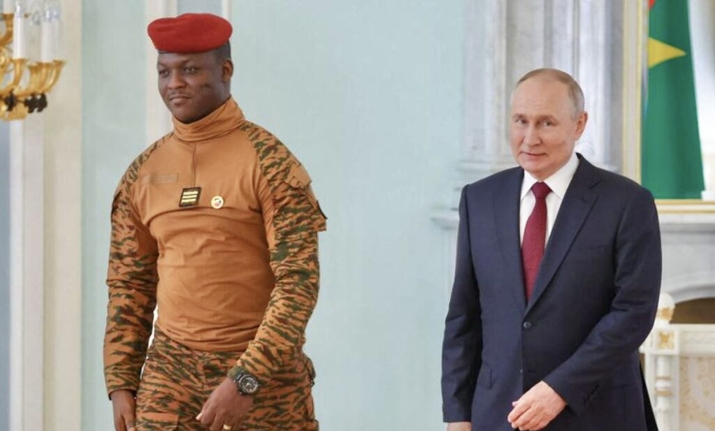 Ibrahim Traoré Vladimir Poutine