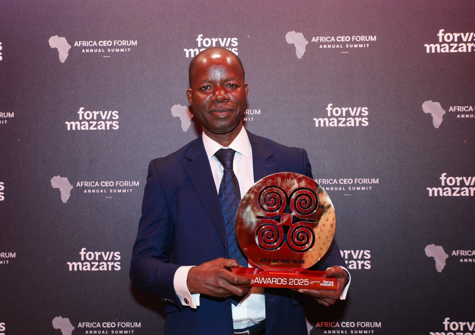 Idrissa Nassa, meilleur chef d'entreprise africain de l'année d'Africa CEO Forum Awards 2025