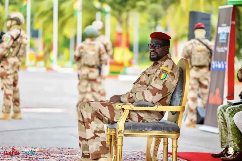 Mahamadou Doumbouya, Président de la Transition en Guinée