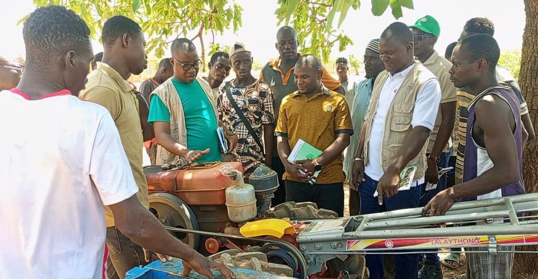 CEAS Burkina lance une formation en maintenance de machines agricoles au profit de producteurs
