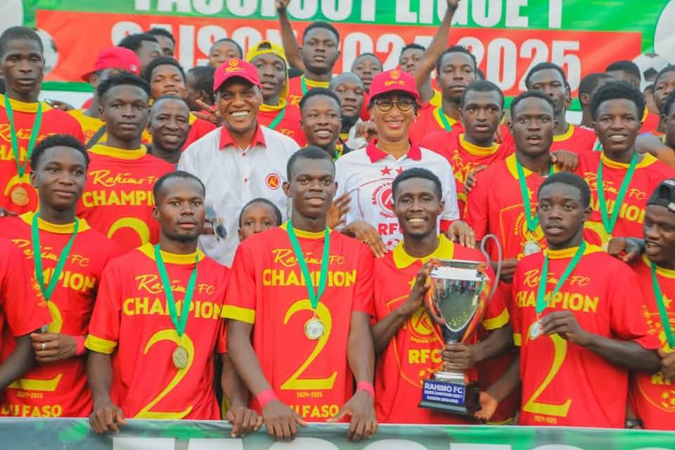 Fasofoot Rahimo FC Champion