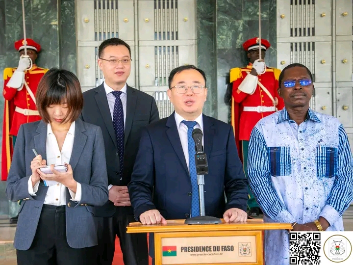 Fin de mission de l'ambassadeur de Chine au Burkina
