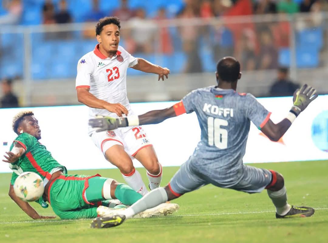Les Étalons du Burkina ont été battus 2-0 par les Aigles de Carthage de Tunisie