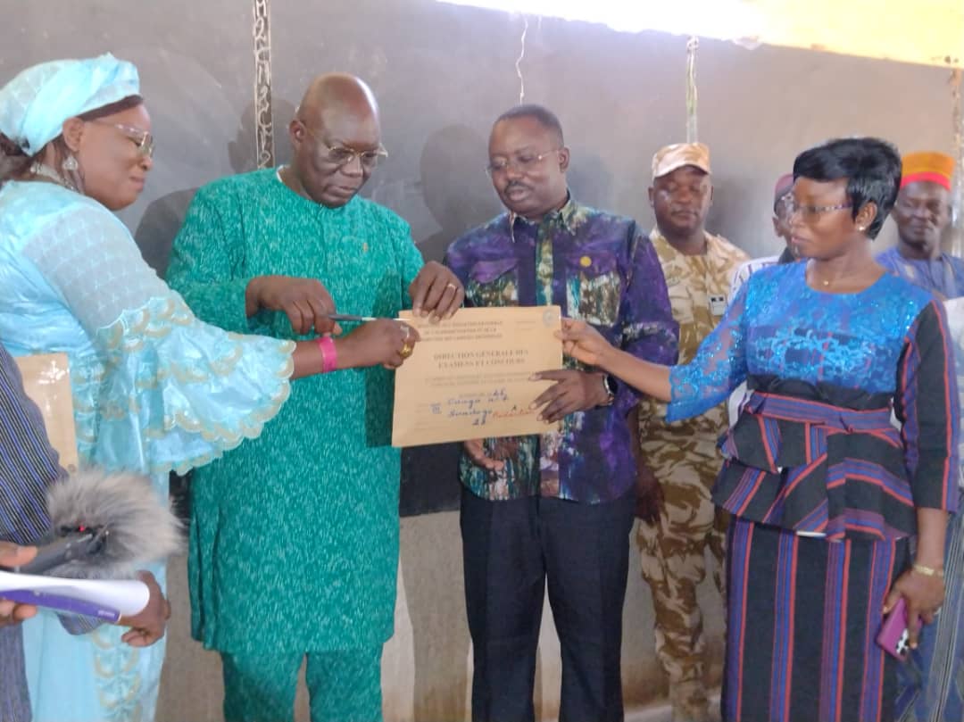 Le gouverneur de la région du Centre, Abdoulaye Bassinga, a procédé au lancement régional des examens scolaires